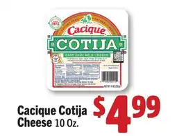 Vallarta Supermarkets Cacique Cotija Cheese offer