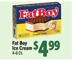 Vallarta Supermarkets Fat Boy Ice Cream offer
