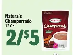 Vallarta Supermarkets Natura's Champurrado offer