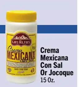 Vallarta Supermarkets Crema Mexicana Con Sal Or Jocoque offer