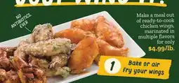 Sprouts Farmers Market Make a meal out of ready-to-cook chicken wings offer