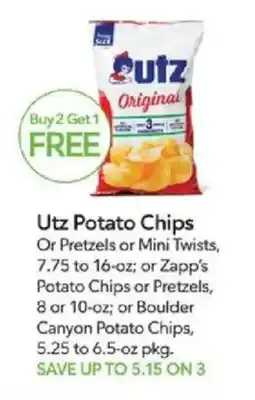 Publix Utz potato chips offer