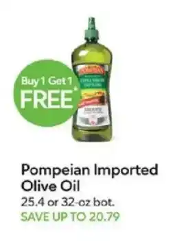 Publix Pompeian Imported Olive Oil offer