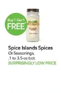 Publix Spice Islands Spices Or Seasonings offer