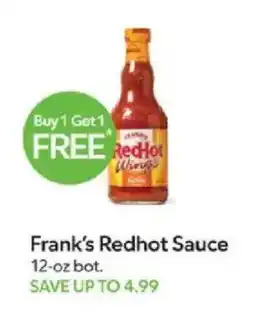 Publix Frank's Redhot Sauce offer