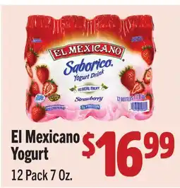 Vallarta Supermarkets El Mexicano Yogurt offer