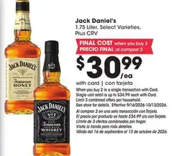 Ralphs Jack Daniel's offer
