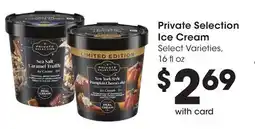 Ralphs Private Selection Ice Cream offer