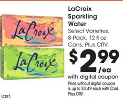 Ralphs LaCroix Sparkling Water offer