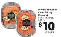 Ralphs Private Selection Oven Ready Seafood offer
