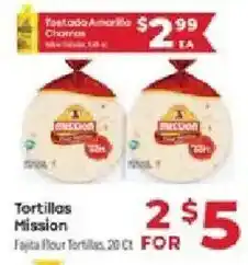 Supermercado El Rancho Mission Fajita Flour Tortillas offer