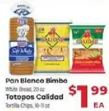 Supermercado El Rancho Pan Blanco Bimbo offer