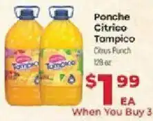 Supermercado El Rancho Ponche Citrico Tampico Citrus Punch offer