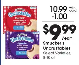 Ralphs Smucker's Uncrustables offer