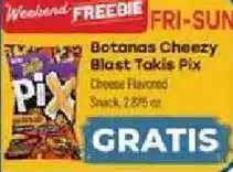 Supermercado El Rancho Botanas Cheezy Blast Takis Pix offer