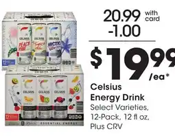 Ralphs Celsius Energy Drink offer