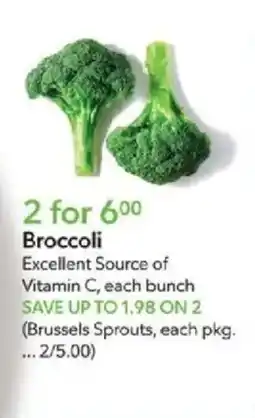 Publix Broccoli offer
