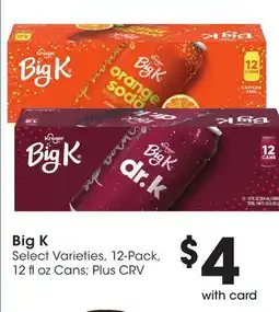 Ralphs Big K offer