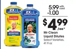 Ralphs Mr Clean Liquid Dilutes offer