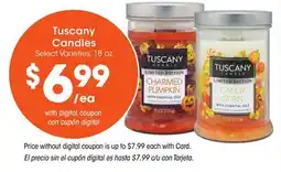 Ralphs Tuscany Candles offer