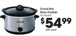 Ralphs Crock-Pot Slow Cooker offer