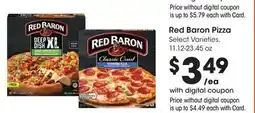 Ralphs Red Baron Pizza offer