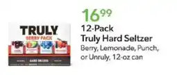 Publix Truly hard seltzer offer