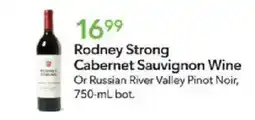 Publix Rodney Strong Cabernet Sauvignon Wine offer