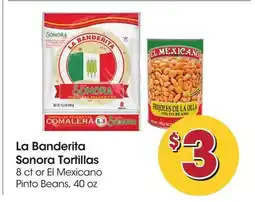 Food 4 Less La Banderita Sonora Tortillas offer