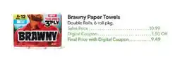 Publix Brawny paper towels offer