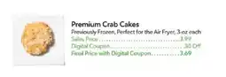 Publix Premium Crab Cakes offer