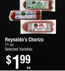 Smart & Final Reynaldo's Chorizo offer