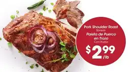 Food 4 Less Pork Shoulder Roast offer