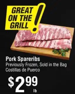 Smart & Final Pork Spareribs offer