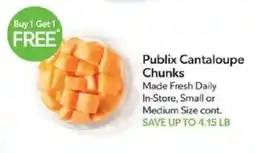 Publix Publix Cantaloupe Chunks offer