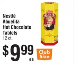 Smart & Final Nestlé Abuelita Hot Chocolate Tablets offer
