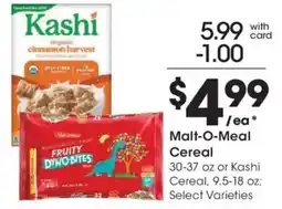 Kroger Malt-O-Meal Cereal offer
