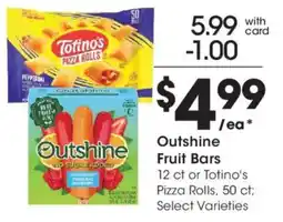 Kroger Outshine Fruit Bars offer