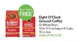 Publix Eight O'Clock Ground Coffee offer