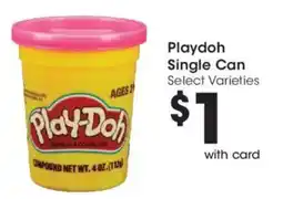 Kroger Play-Doh single can offer