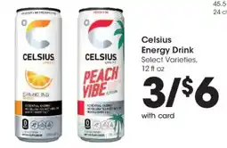 Kroger Celsius Energy Drink offer