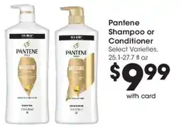 Kroger Pantene Shampoo or Conditioner offer