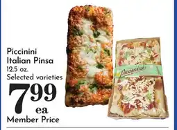 Pavilions Piccinini Italian Pinsa offer