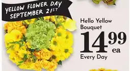 Pavilions Hello Yellow Bouquet offer