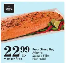Pavilions Fresh Skuna Bay Atlantic Salmon Fillet offer