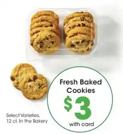 Kroger Fresh Baked Cookies offer
