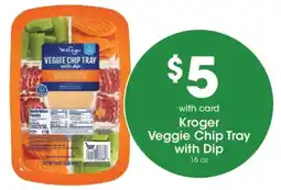 Kroger Kroger Veggie Chip Tray with Dip offer