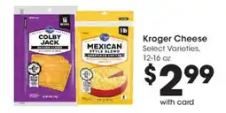 Kroger Kroger Cheese offer