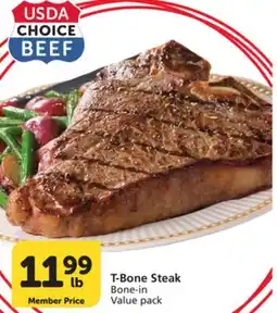 Albertsons T-Bone Steak offer