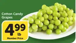 Albertsons Cotton Candy Grapes offer